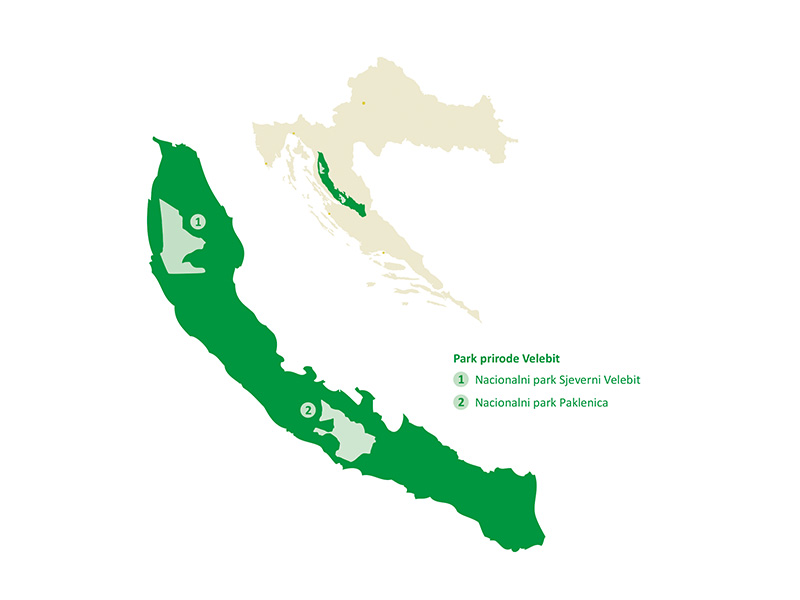 Nature Park Velebit and National Park North Velebit
